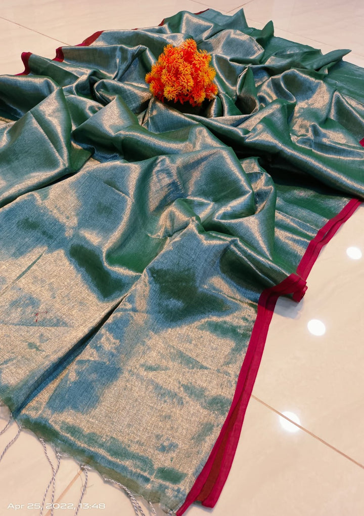 Bengal Handloom Fusion Saree