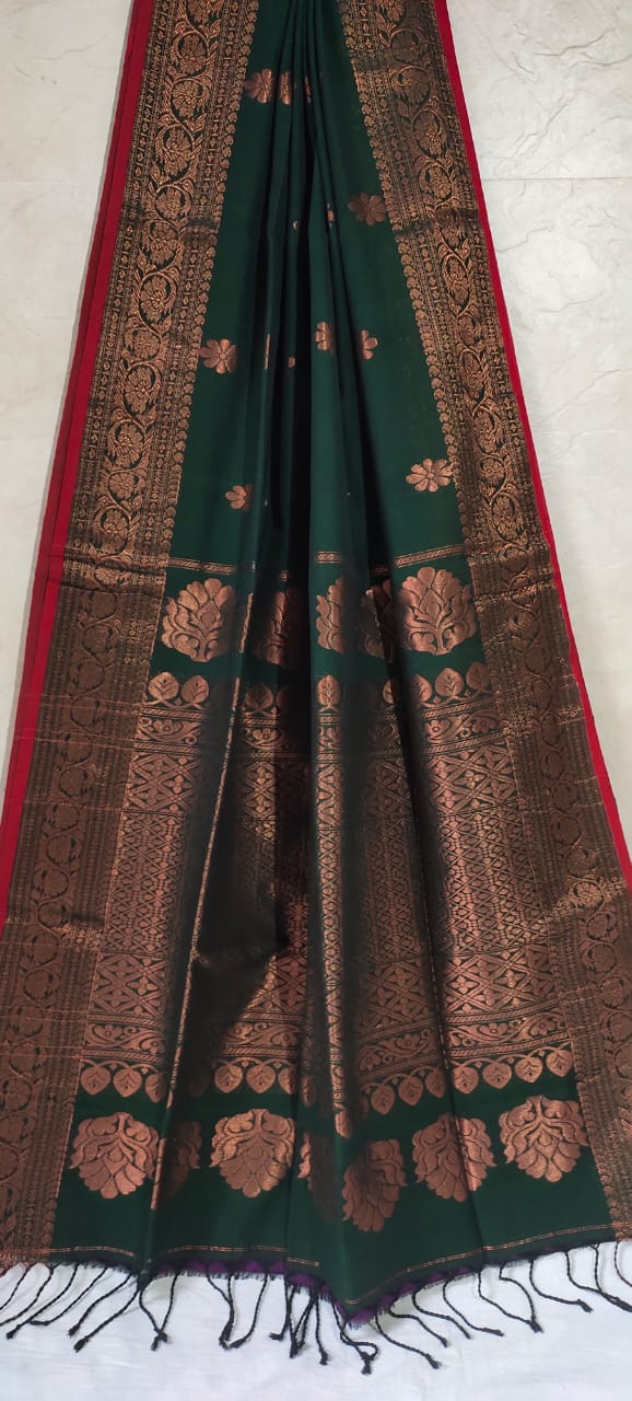 Bengal Khadi Banarasi Saree