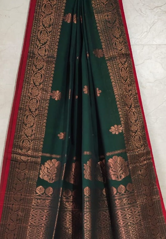 Bengal Khadi Banarasi Saree