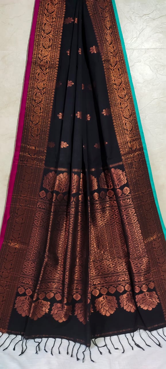 Bengal Khadi Banarasi Saree