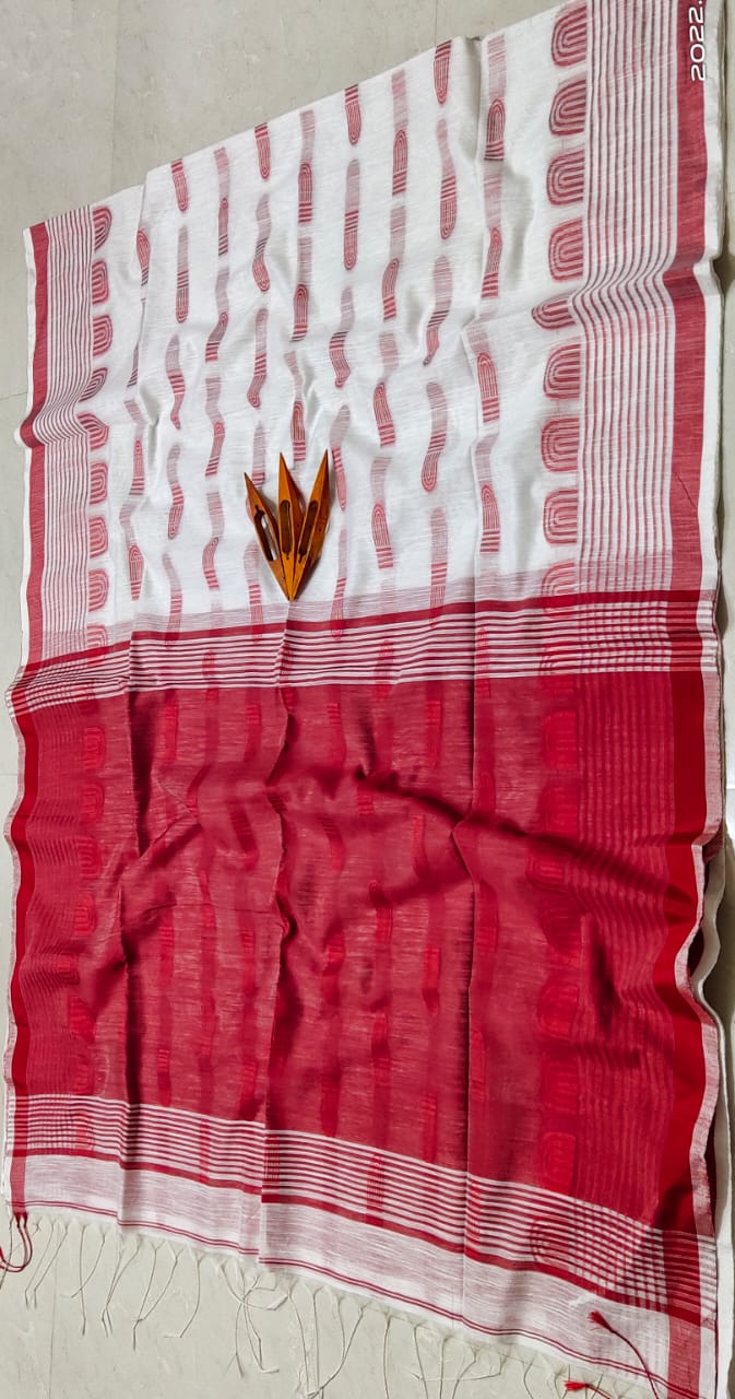 Bengal  Khadi Cotton Saree