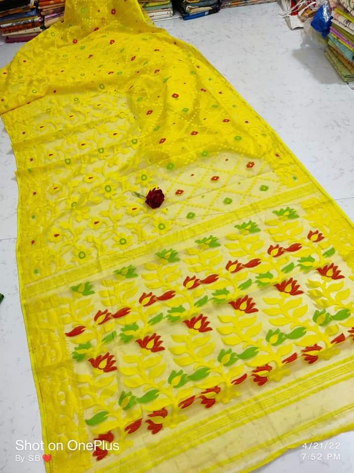 Bengal Dhakai Jamdani Saree