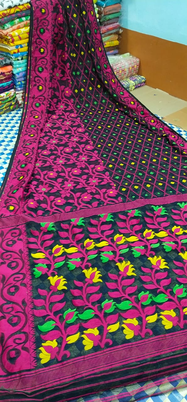 Bengal Dhakai Jamdani Saree