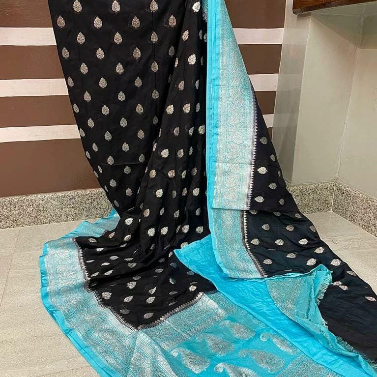 Banarasi Semi Katan Silk saree