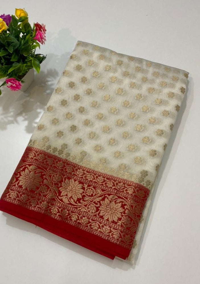 Banarasi Semi Georgette Saree