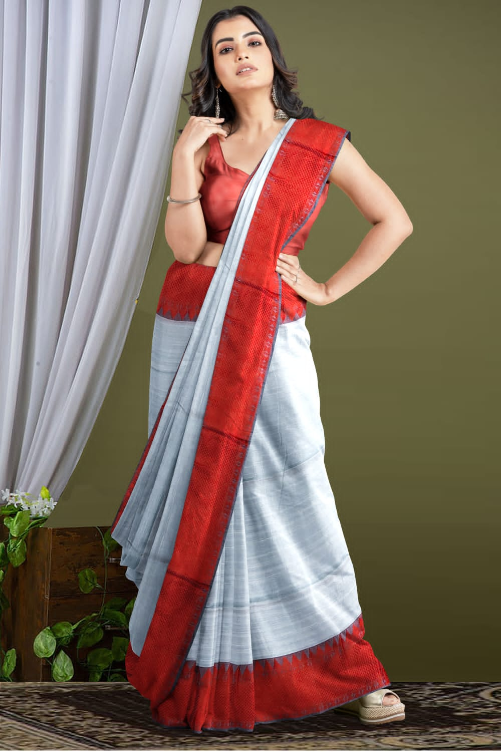 Bengal Khadi Saree