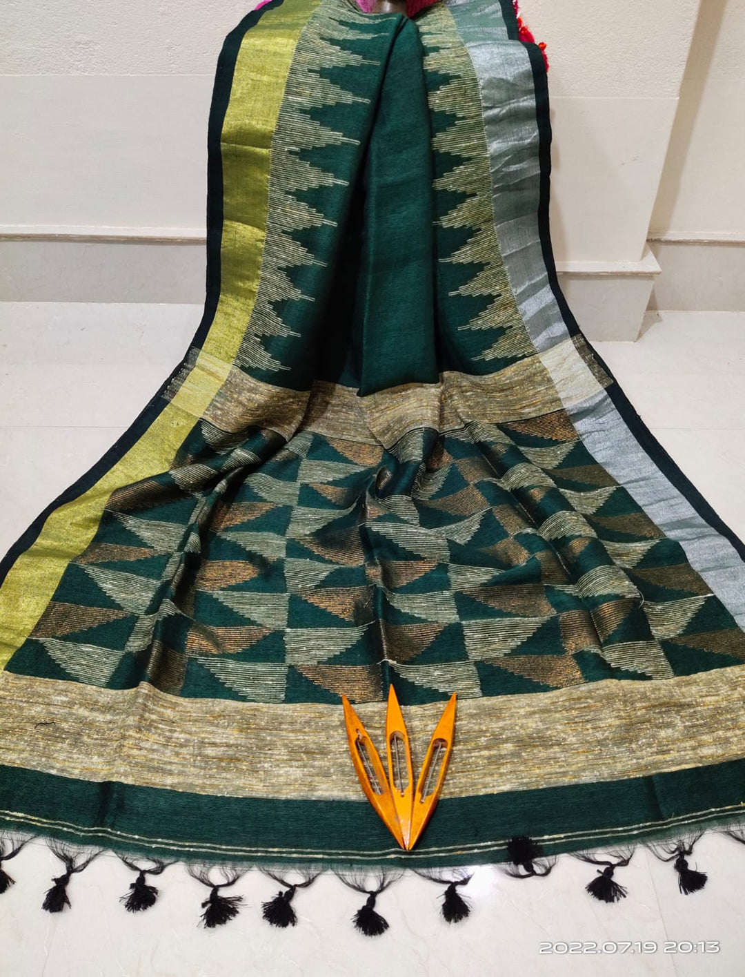 Linen Saree