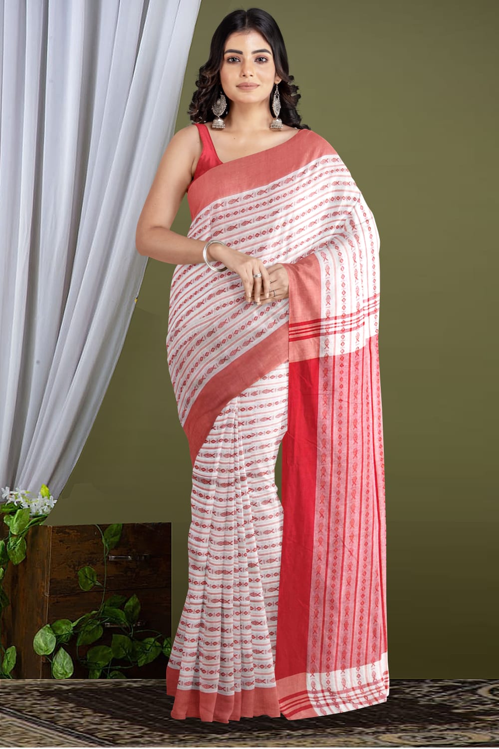 Bengal Khadi Saree