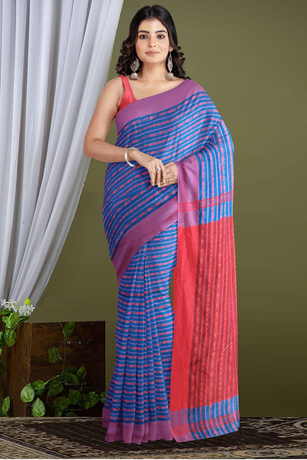 Bengal Khadi Saree