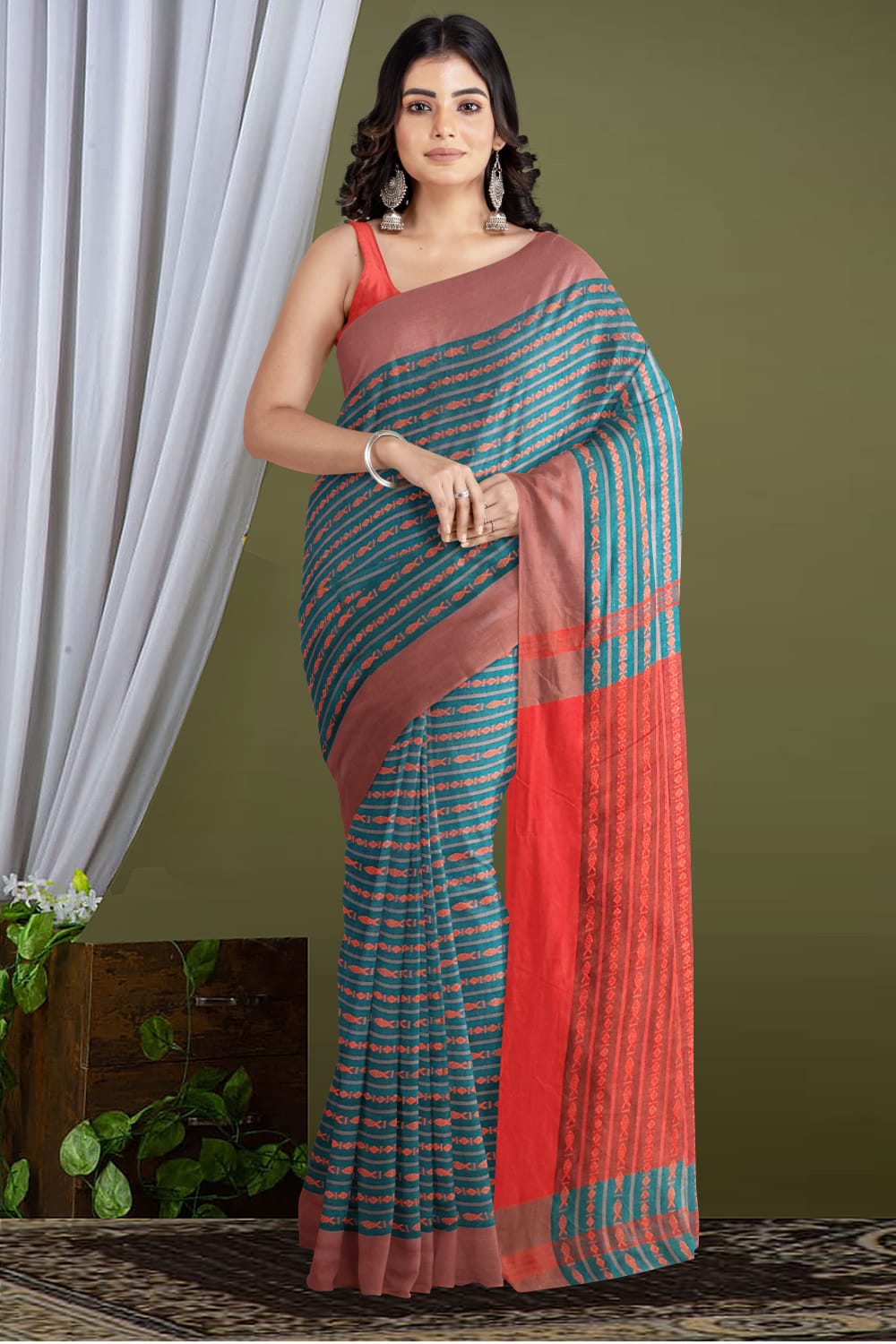 Bengal Khadi Saree