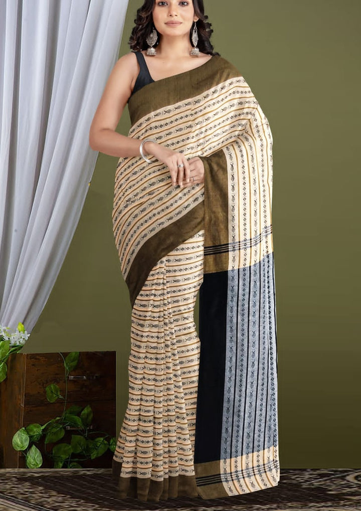 Bengal Khadi Saree