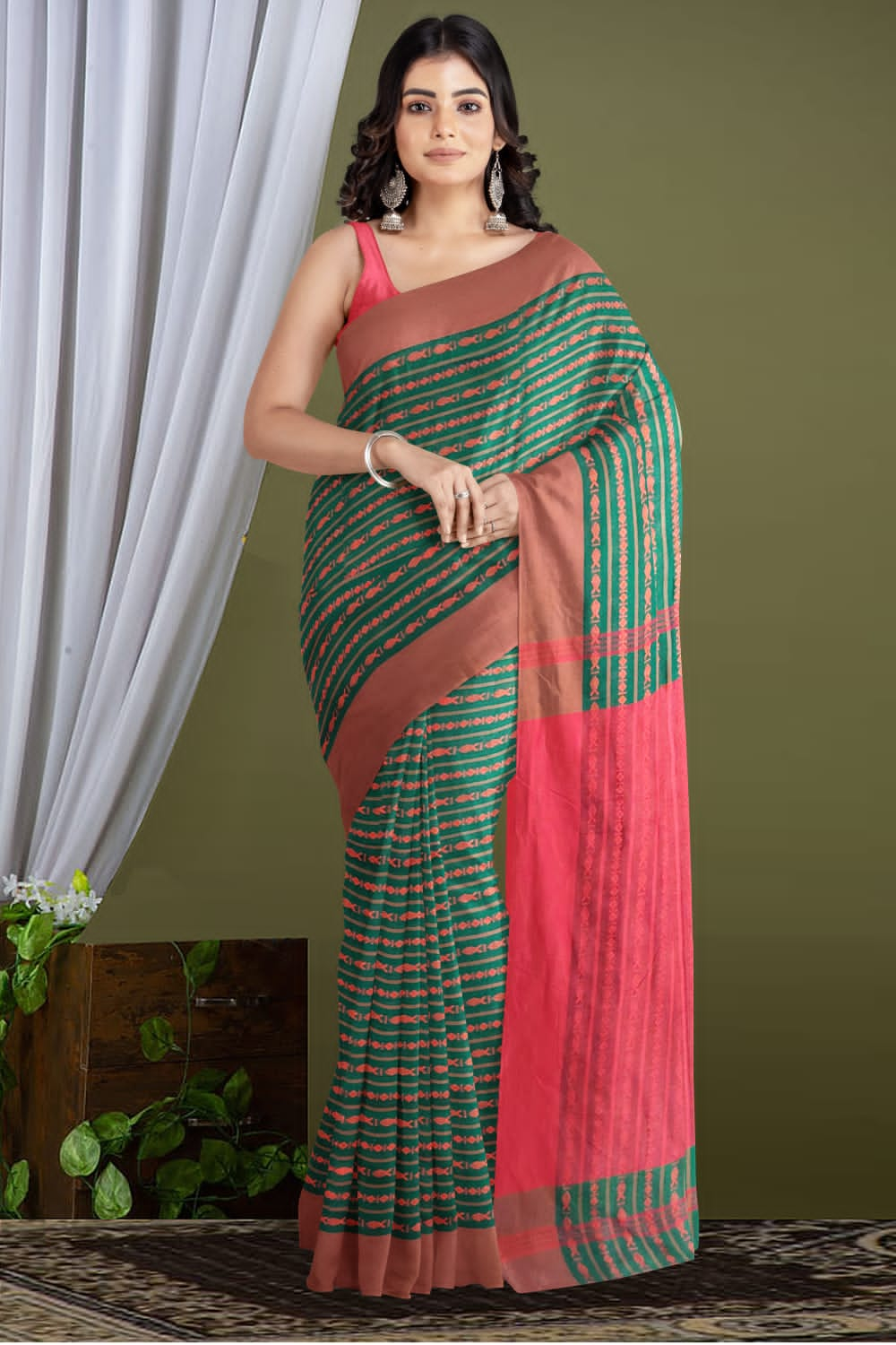 Bengal Khadi Saree