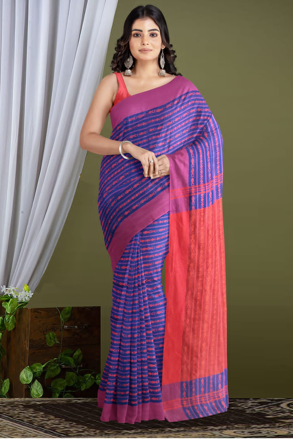 Bengal Khadi Saree