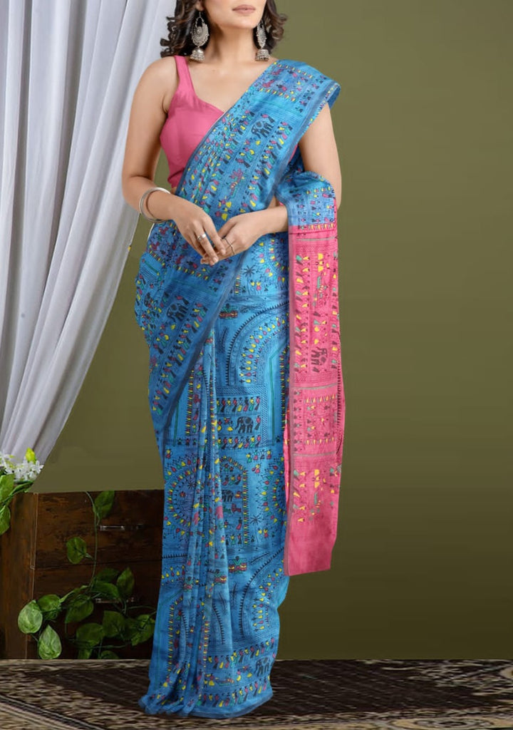 Cotton Silk Saree