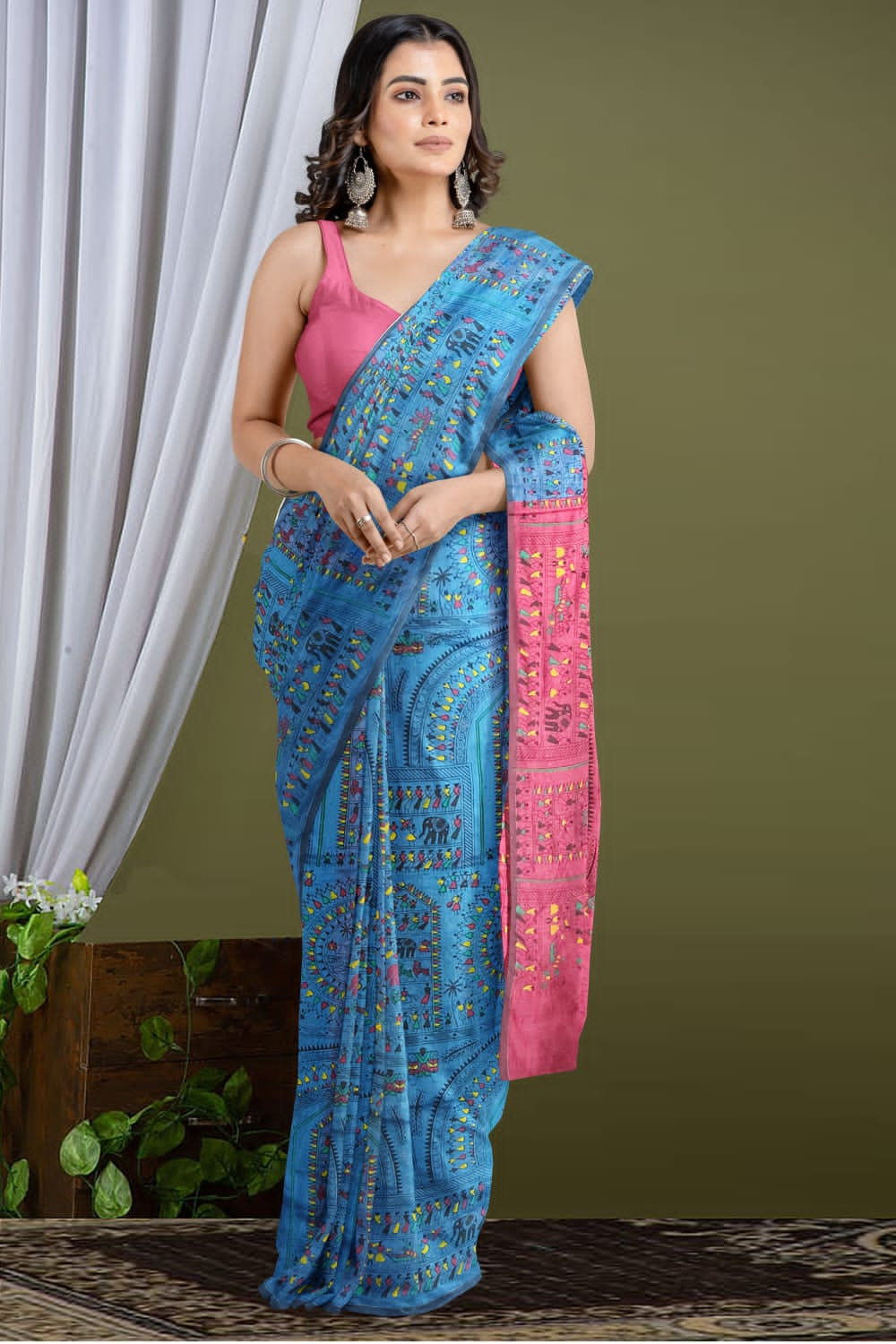 Cotton Silk Saree