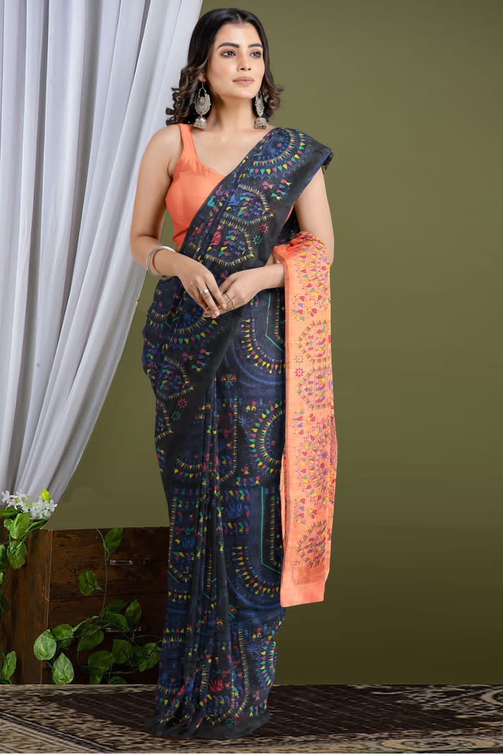 Cotton Silk Saree