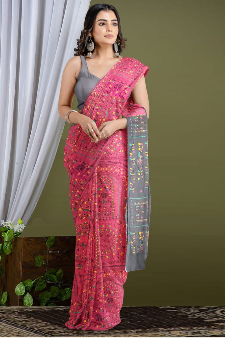 Cotton Silk Saree