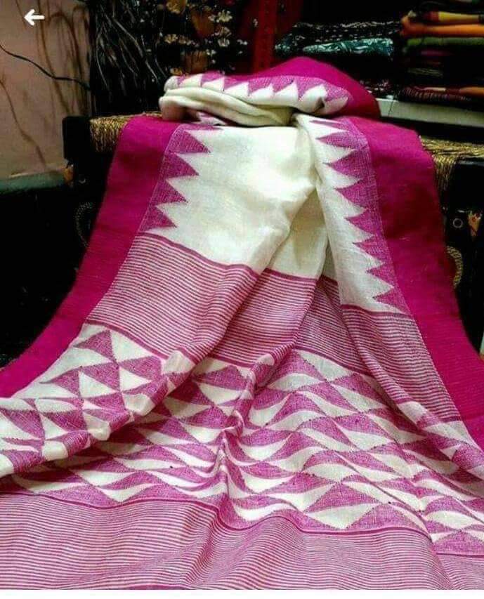 Linen Saree