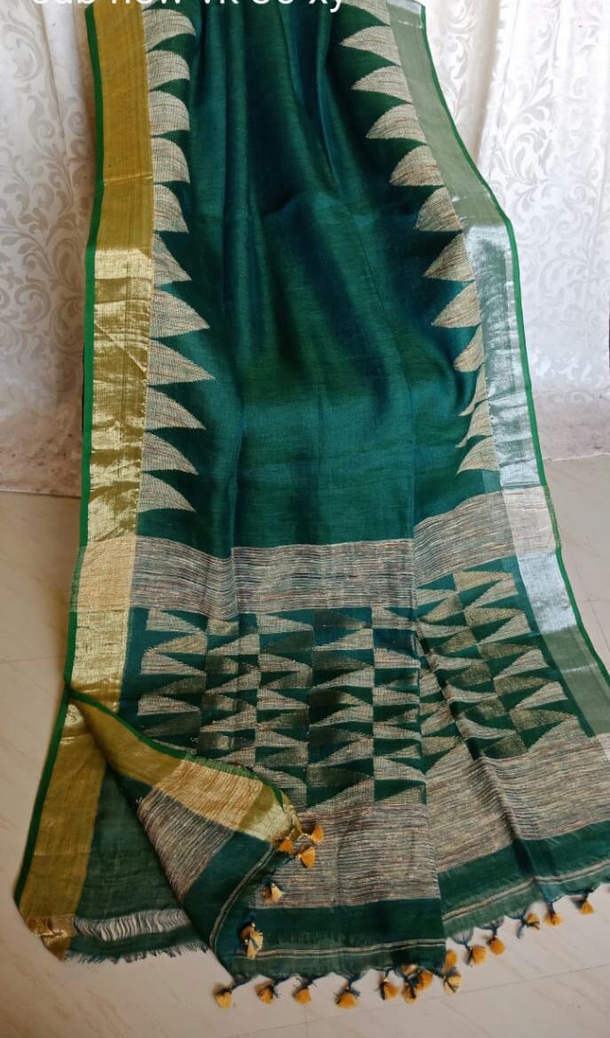 Linen Saree