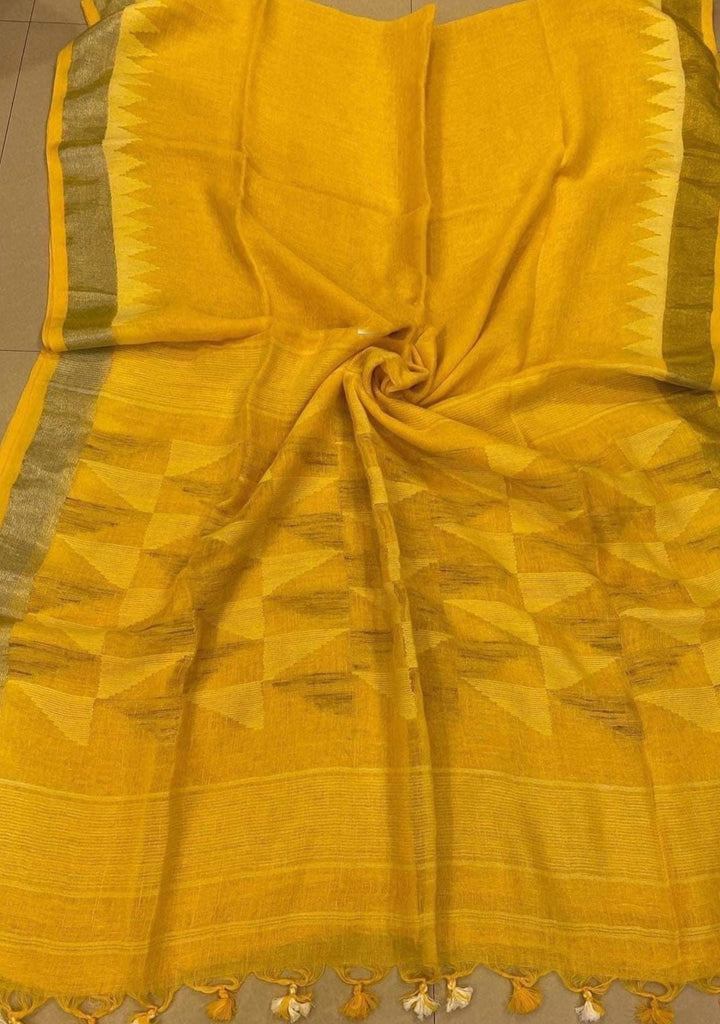 Linen Saree