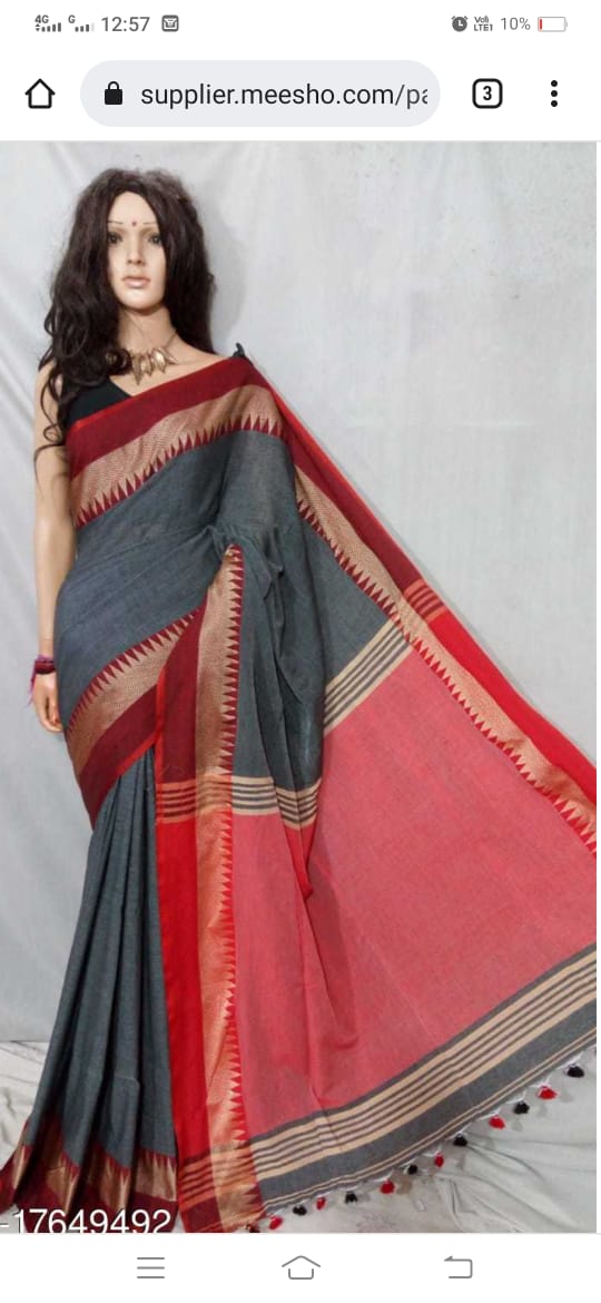 Khadi Cotton Saree