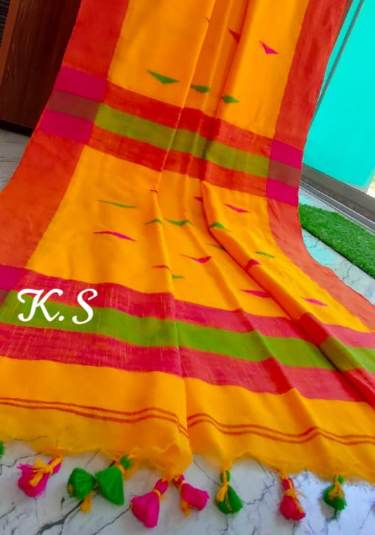 Khadi Cotton Saree