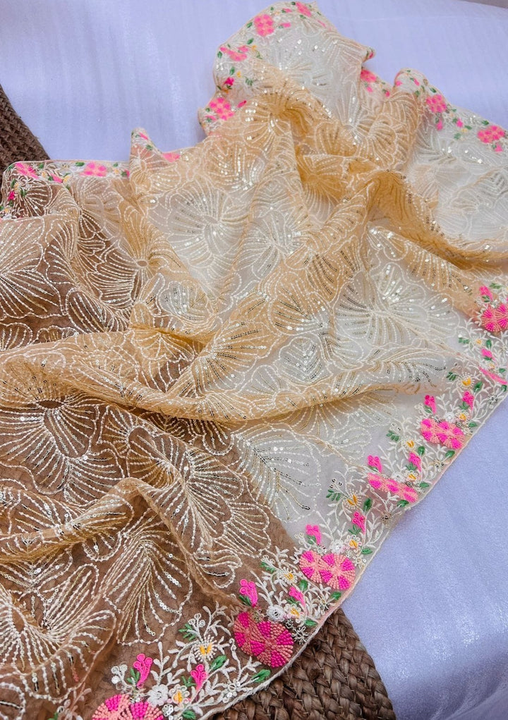 Organza Saree