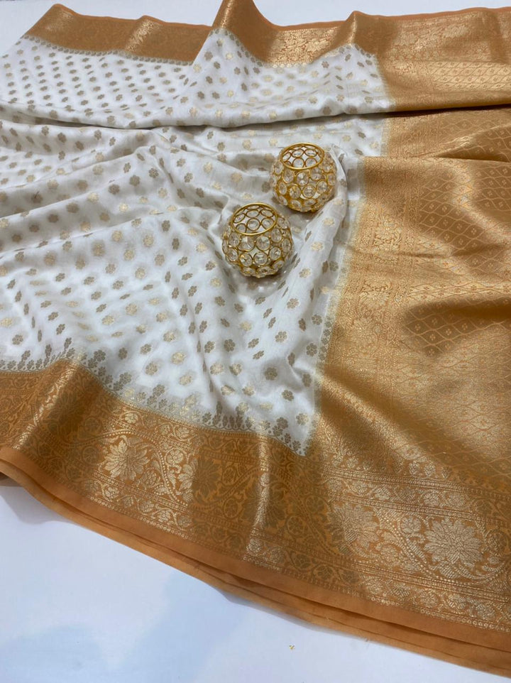 Banarasi Semi Georgette Soft Silk  Saree