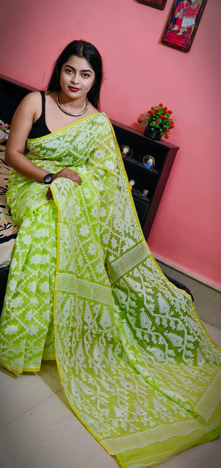 Bengal Dhakai Jamdani Saree