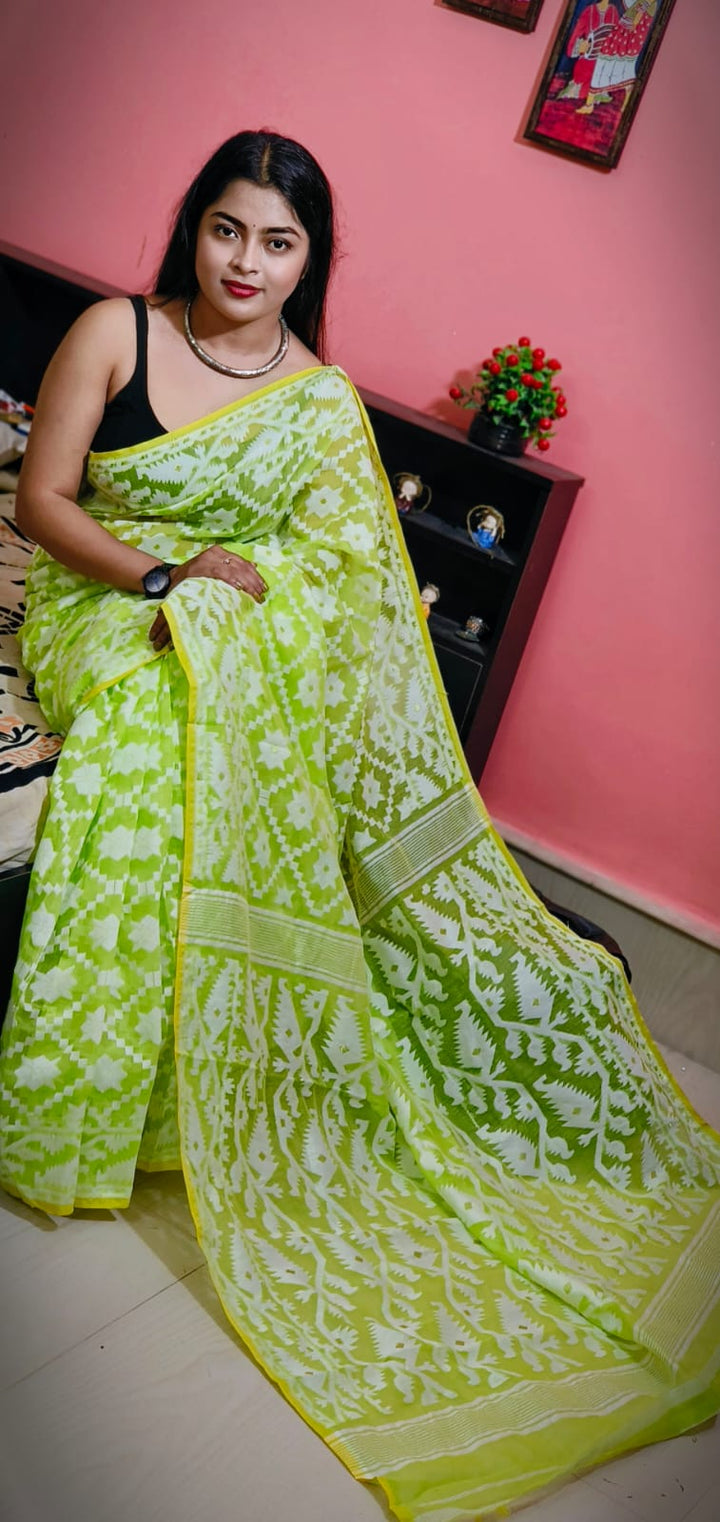 Bengal Dhakai Jamdani Saree