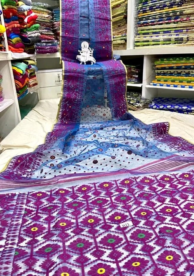 Bengal Dhakai Jamdani Saree