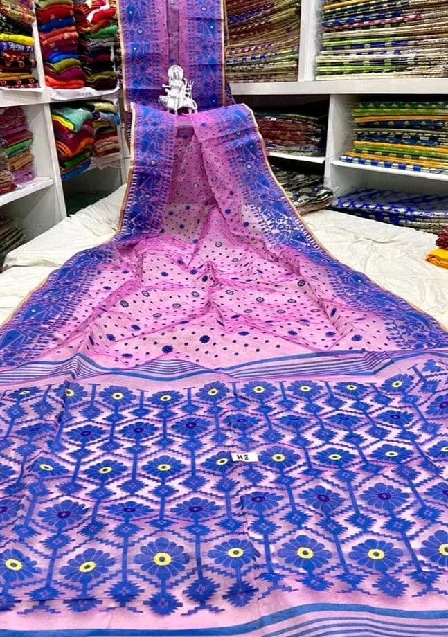 Bengal Dhakai Jamdani Saree