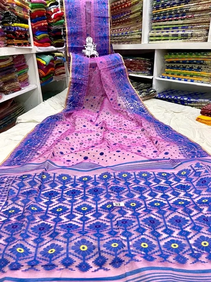 Bengal Dhakai Jamdani Saree