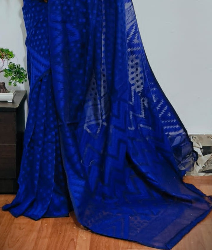 Rojnamcha Bengal Dhakai Jamdani Saree