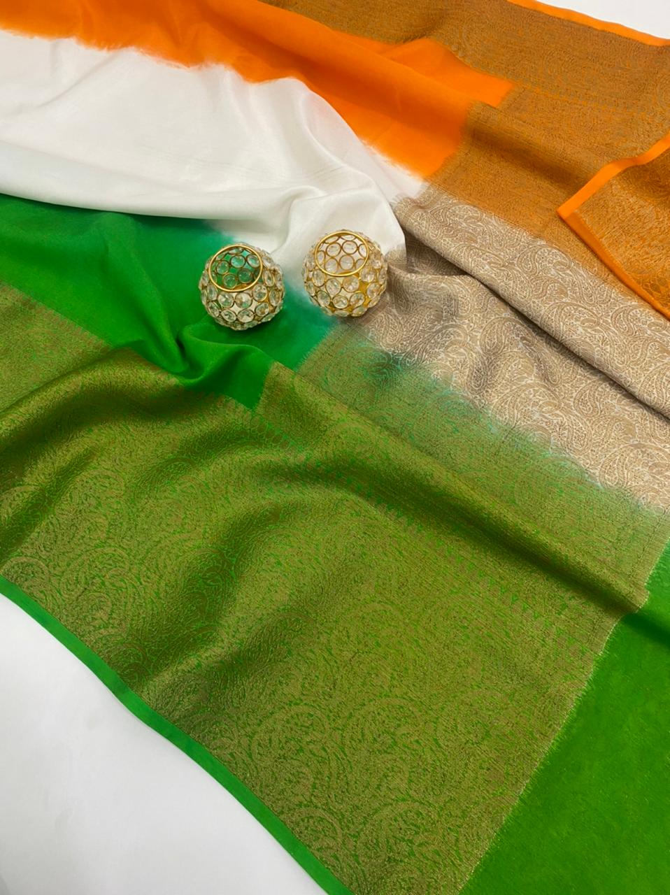 Republic Day Saree