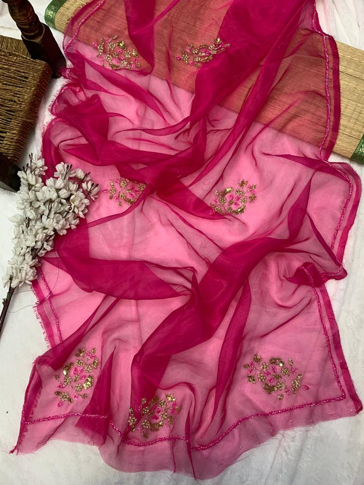 Organza Saree