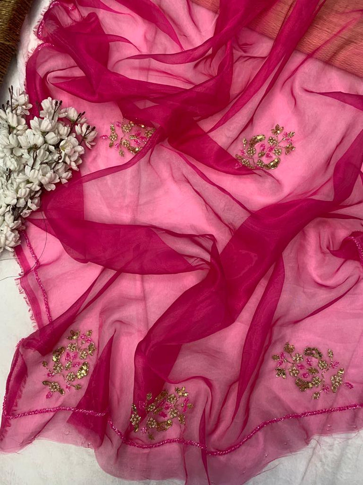 Organza Saree