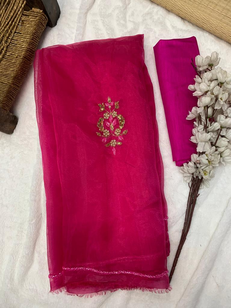 Organza Saree