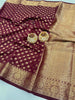 Banarasi Semi Georgette Soft Silk  Saree