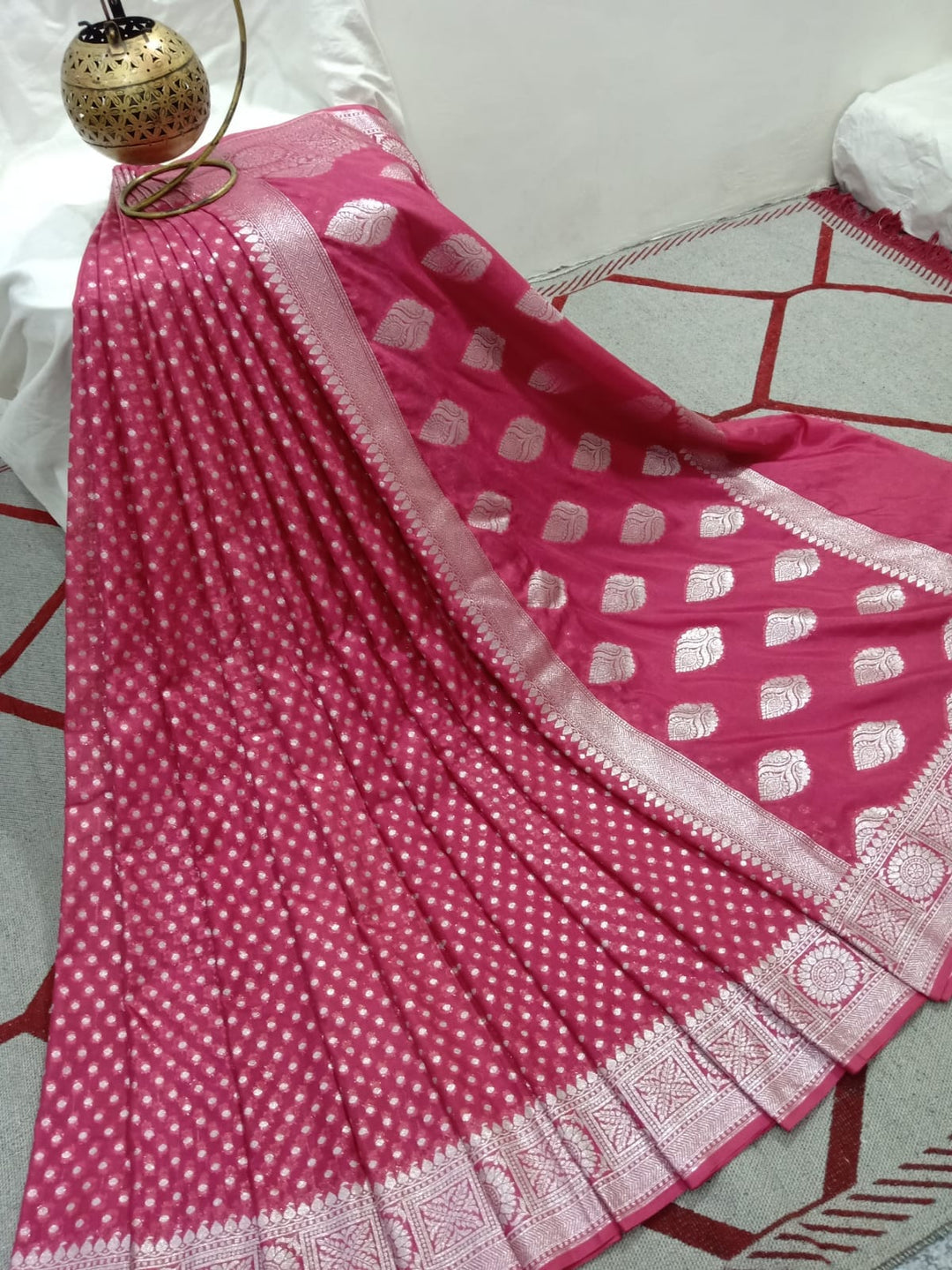 Banarasi Semi Katan Silk saree