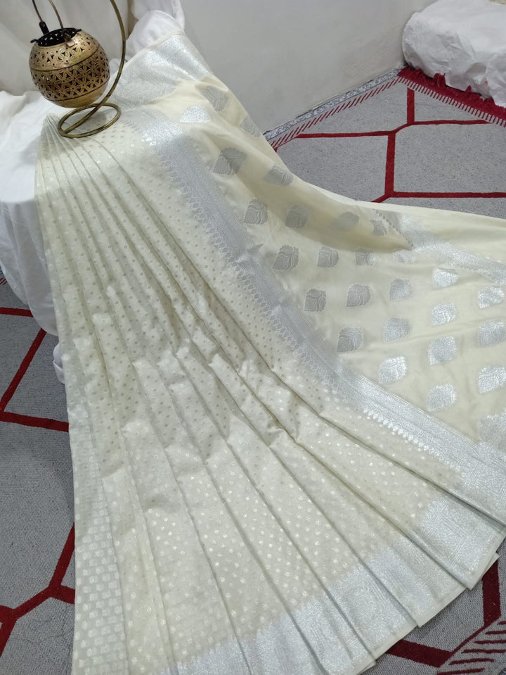 Banarasi Semi Katan Silk saree