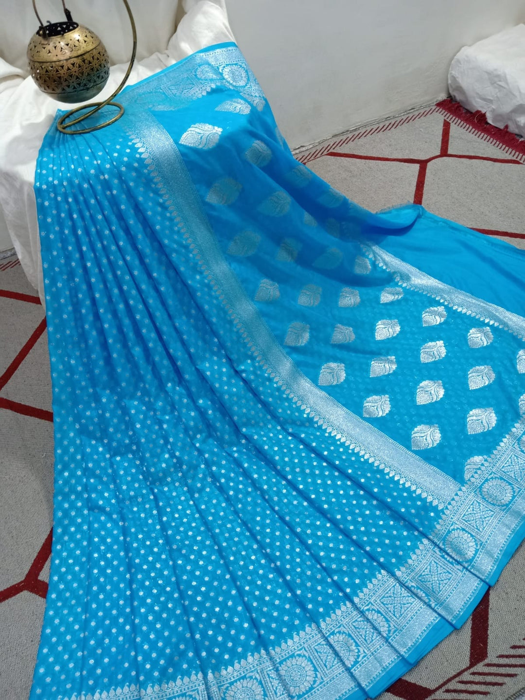 Banarasi Semi Katan Silk saree