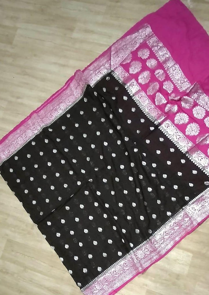 Banarasi Semi Katan Silk saree