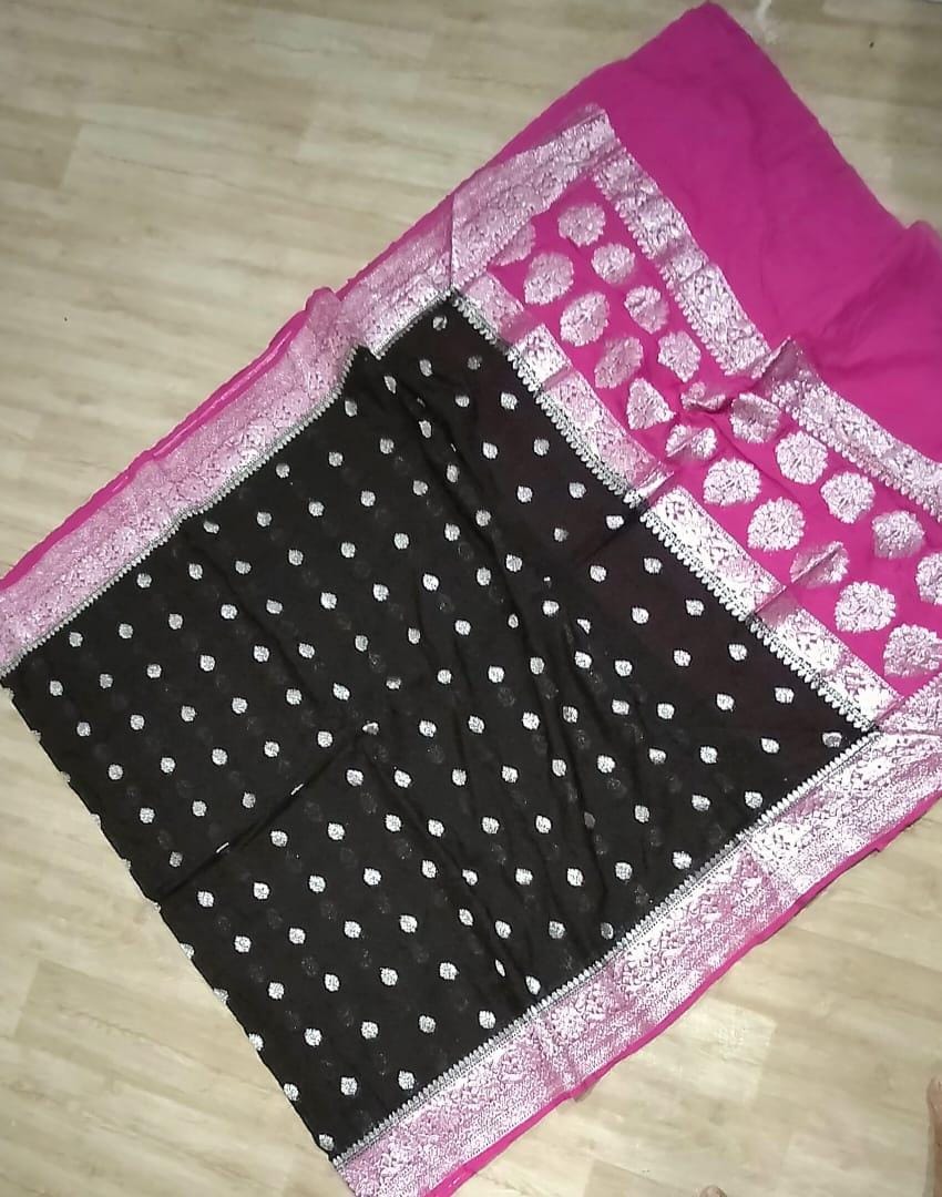 Banarasi Semi Katan Silk saree