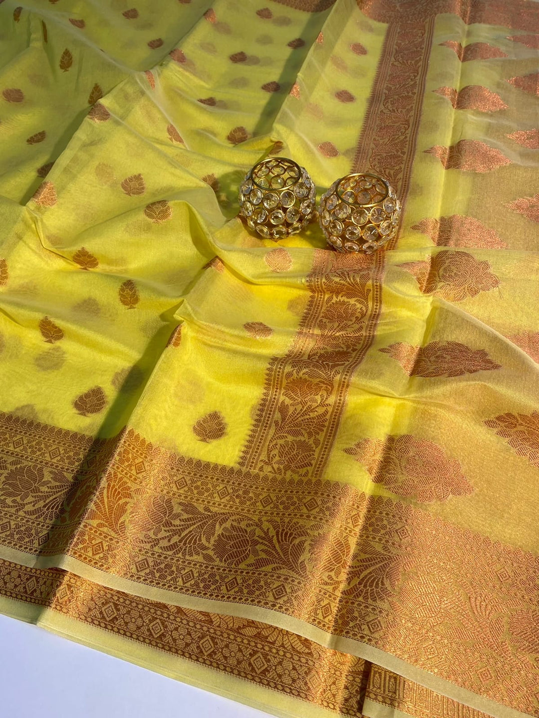 Banarasi Semi Georgette Soft Silk  Saree