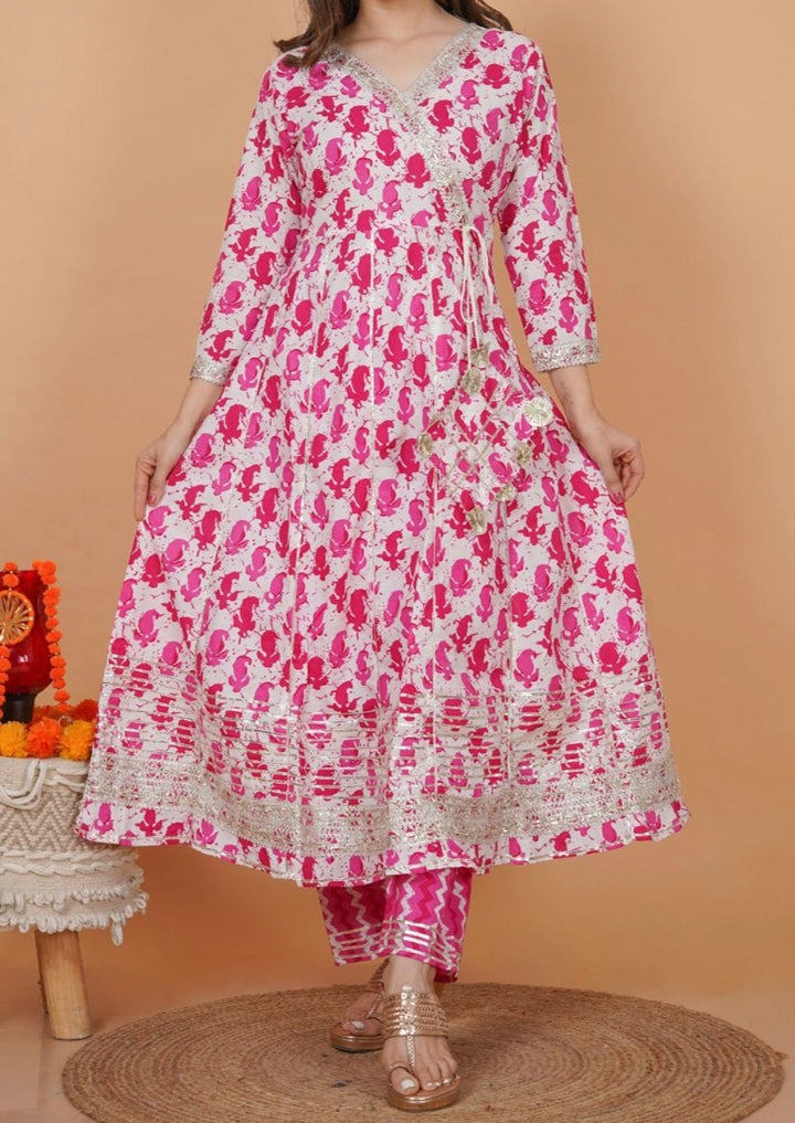 Anarkali Kurti Set