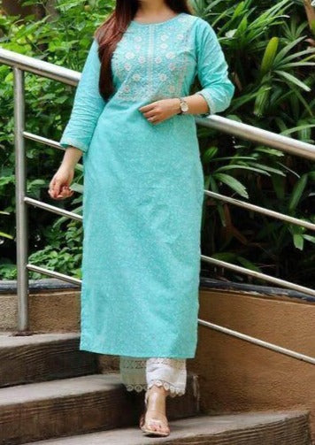 Cotton Kurti Set