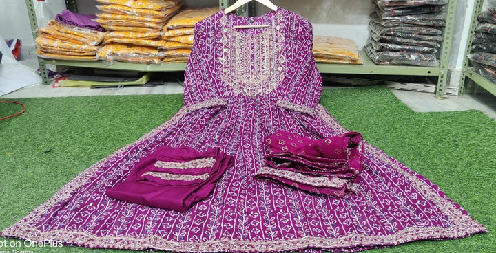 Majenta Kurti Set