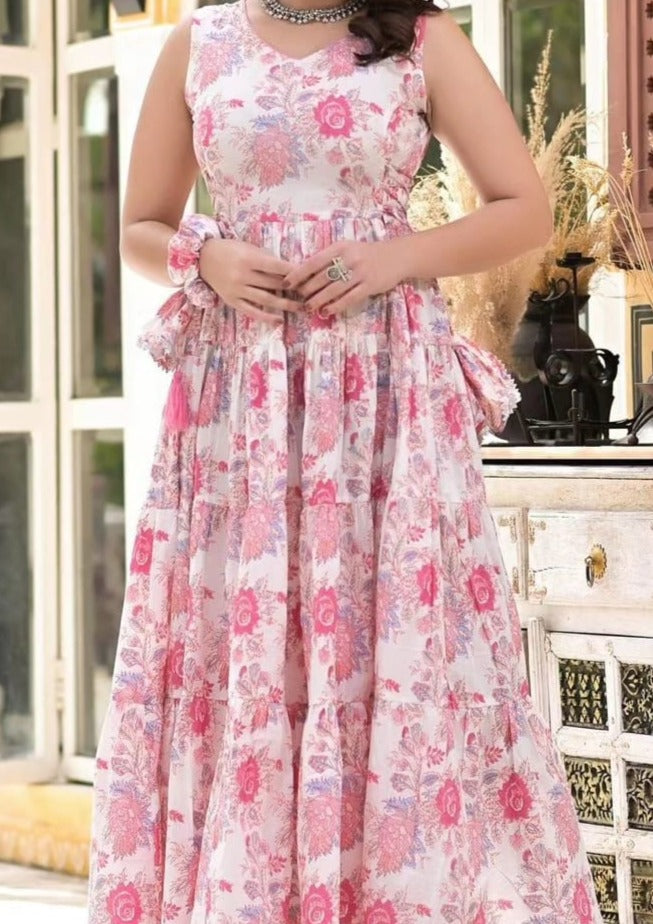 Cherry Blossom Soft Cotton Dress