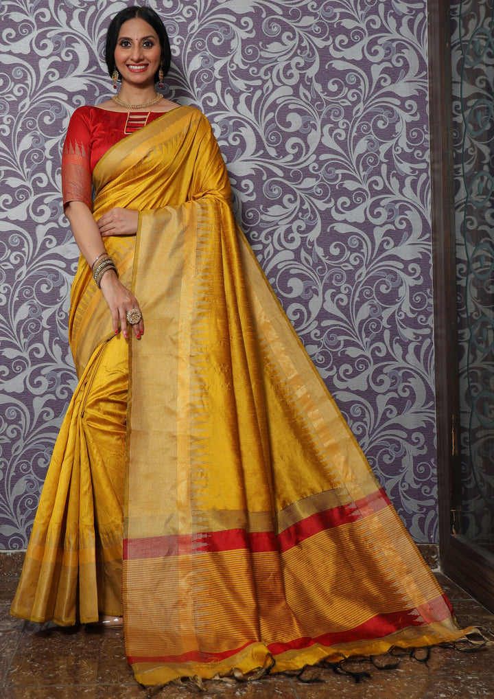 Raw Silk Weaving Saree